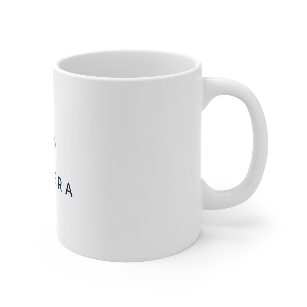 Spacera White Ceramic Mug, 11oz — US