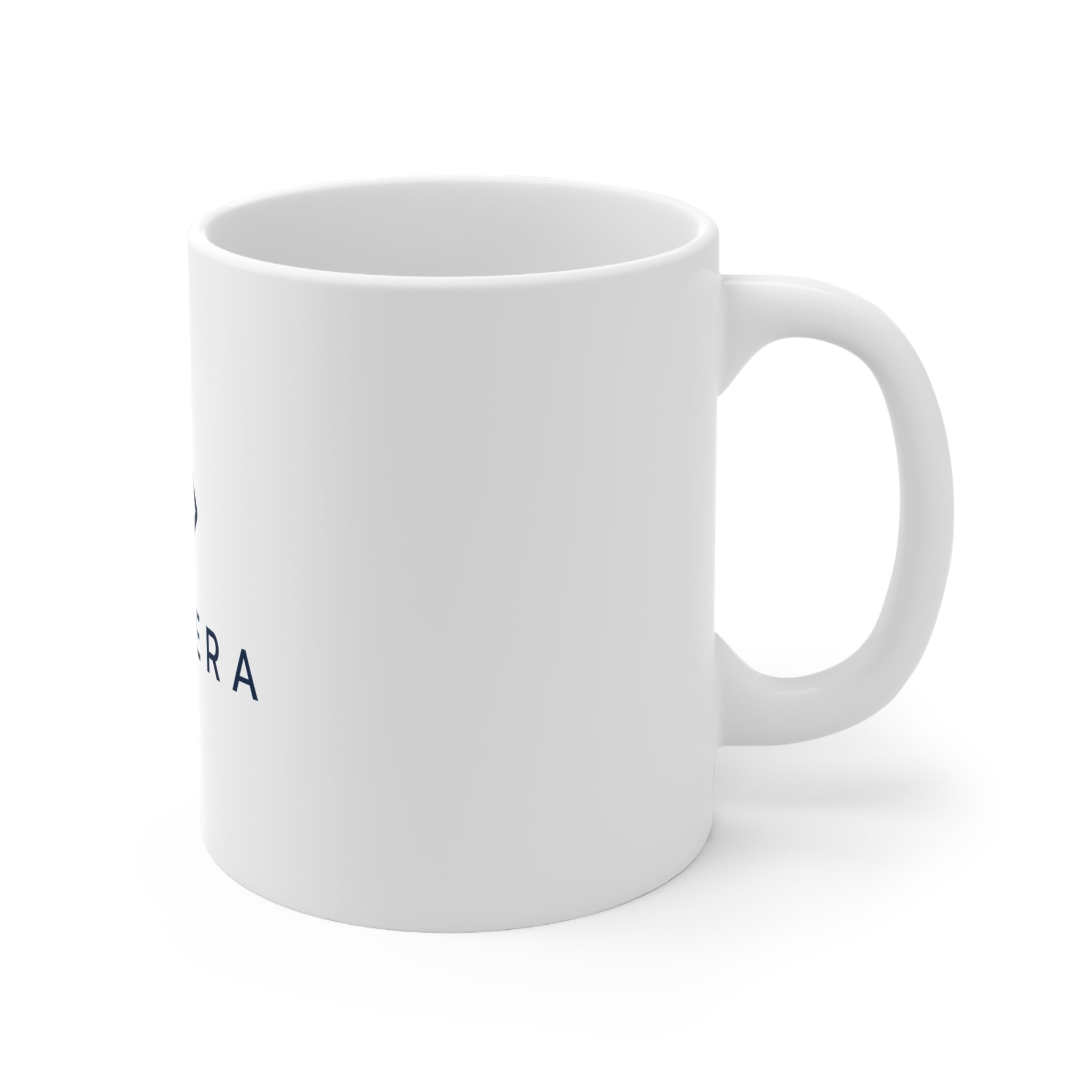 Spacera White Ceramic Mug, 11oz — US